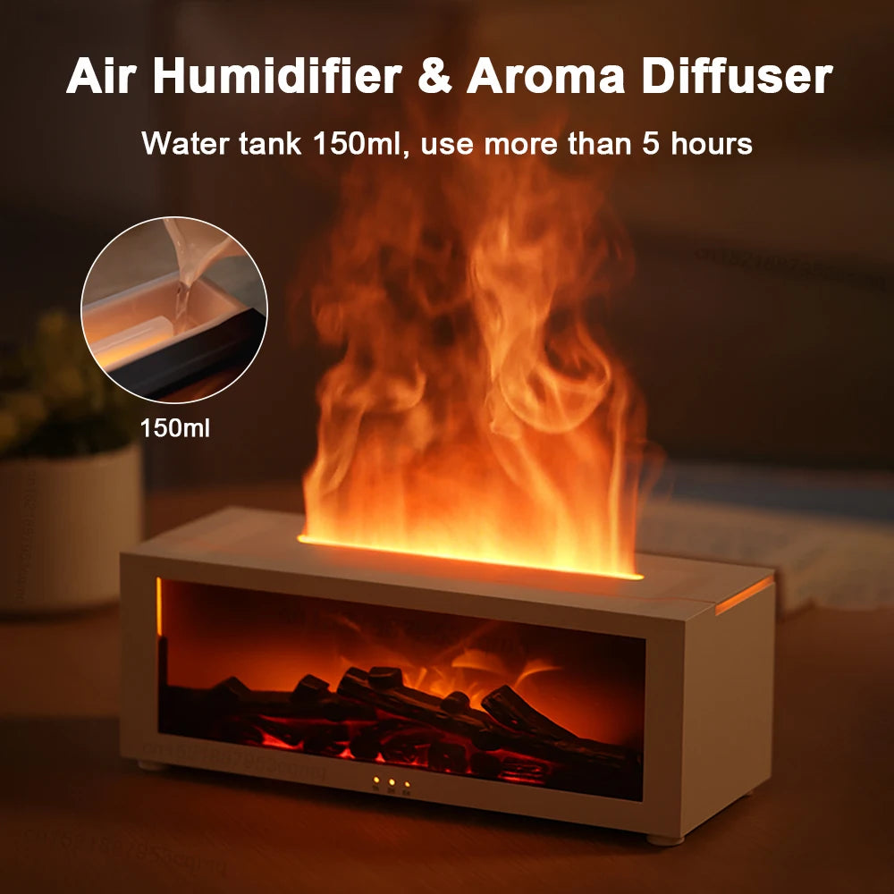 Nuvessara Flame Aroma Diffuser