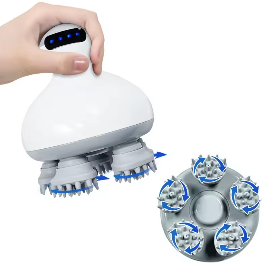 Nuvessara Electric Scalp Massager Handheld 2